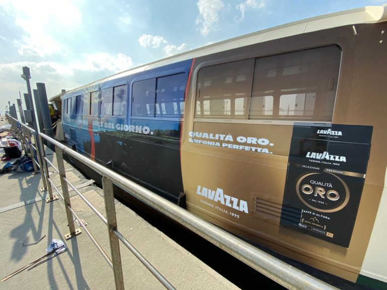 Boat Wrapping LAVAZZA VAPORETTO Venezia